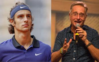 Tennis & Friends at Foro Italico, Musetti and Bonolis go out on the court for prevention