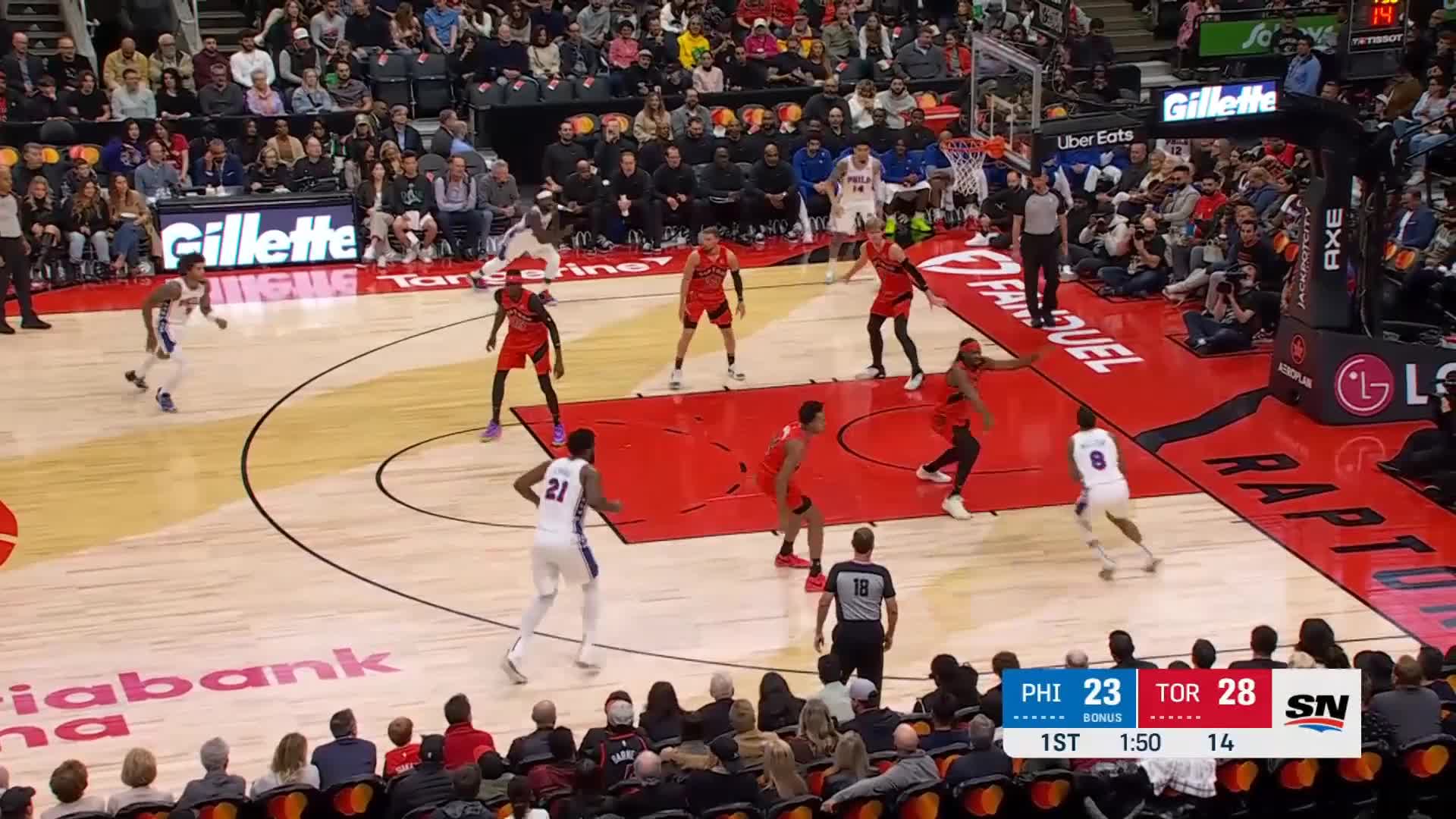 <div></noscript>De'Anthony Melton with a 2 Pt vs. Toronto Raptors</div>