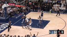 Aaron Gordon scores and draws the foul