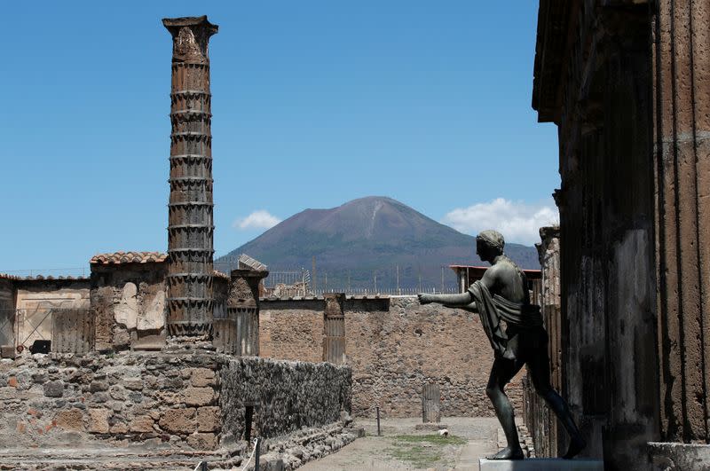 Buried by Vesuvius, blighted by coronavirus, Pompeii wants to rise again