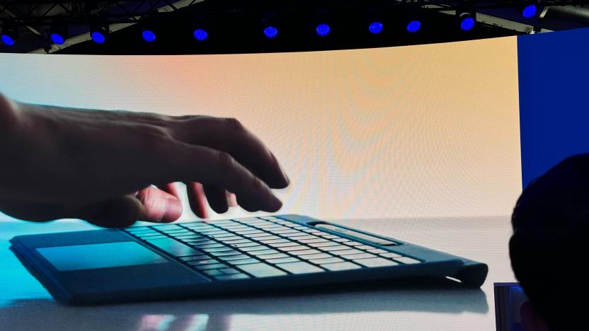 Microsoft redesigned the keyboard for the new Surface Pro to support better adaptability and improved haptics. 
