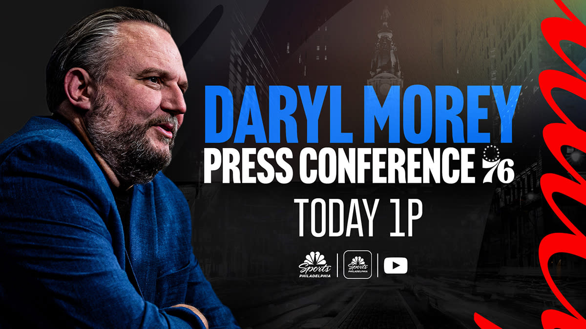 Watch Daryl Morey's end-of-the-season Sixers press conference