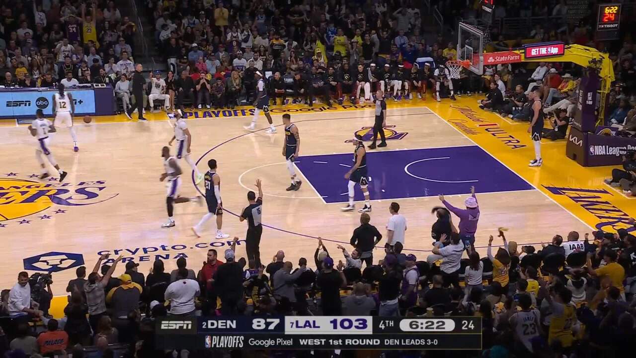 Nice dish from D'Angelo Russell