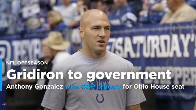 Former Colts WR Anthony Gonzalez wins GOP primary for Ohio House seat