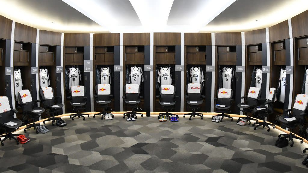 nba locker room