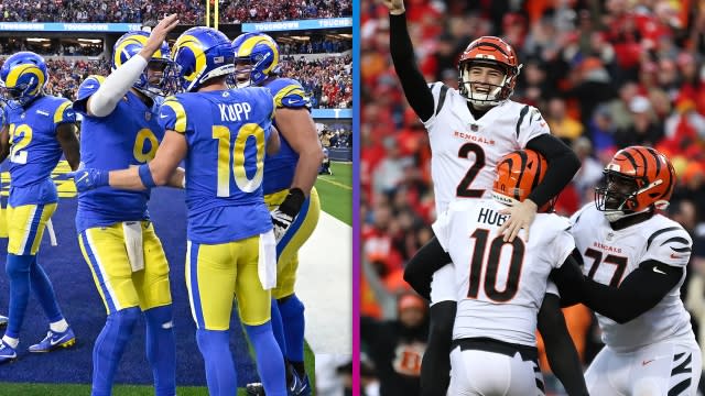 Countdown to Super Bowl LVI: Cincinnati Bengals vs. L.A. Rams