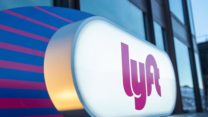 PARK CITY, UTAH - JANUARY 23: General view of Lyft signage during the Sundance Film Festival on January 23, 2023 in Park City, Utah. (Photo by Mat Hayward/Getty Images)