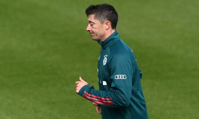 Rekordowy pościg Lewandowski wcześnie opuszcza trening Bayernu