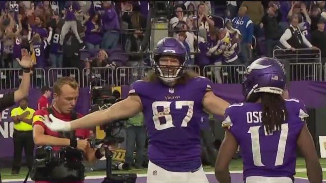 Vikings' T.J. Hockenson reportedly highest-paid TE