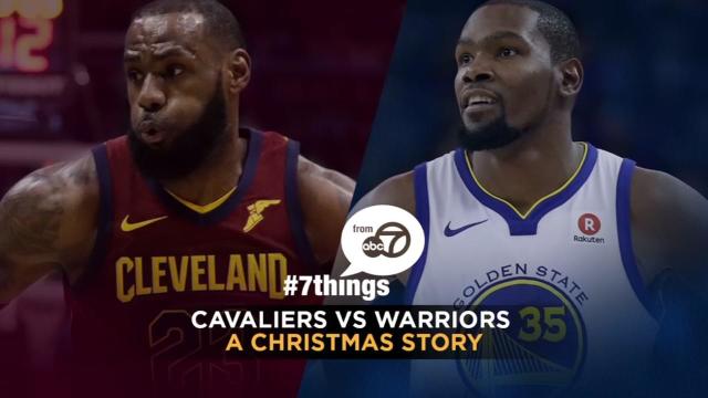 VIDEO: 7 things to know before the Golden State Warriors face the Cleveland Cavaliers on Christmas