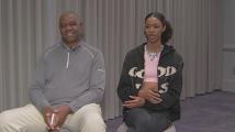 High-flying Vashti Cunningham jumps for 3rd Olympics with her NFL legend dad helping her soar
