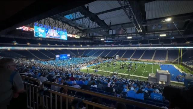 From Kansas City to Detroit, faithful Lions fans put pride on full