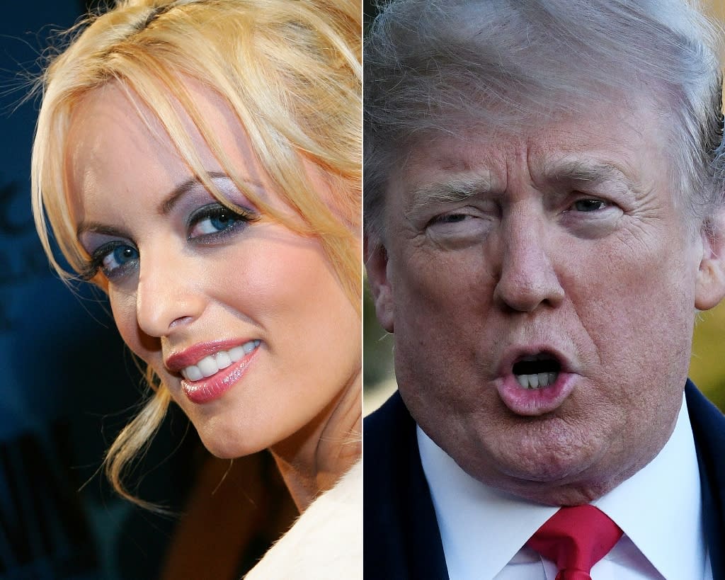 Harvard University Porn Star - Trump calls porn star 'Horseface' and senator 'Pocahontas'