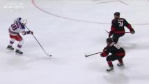 Chris Kreider with a Powerplay Goal vs. Carolina Hurricanes