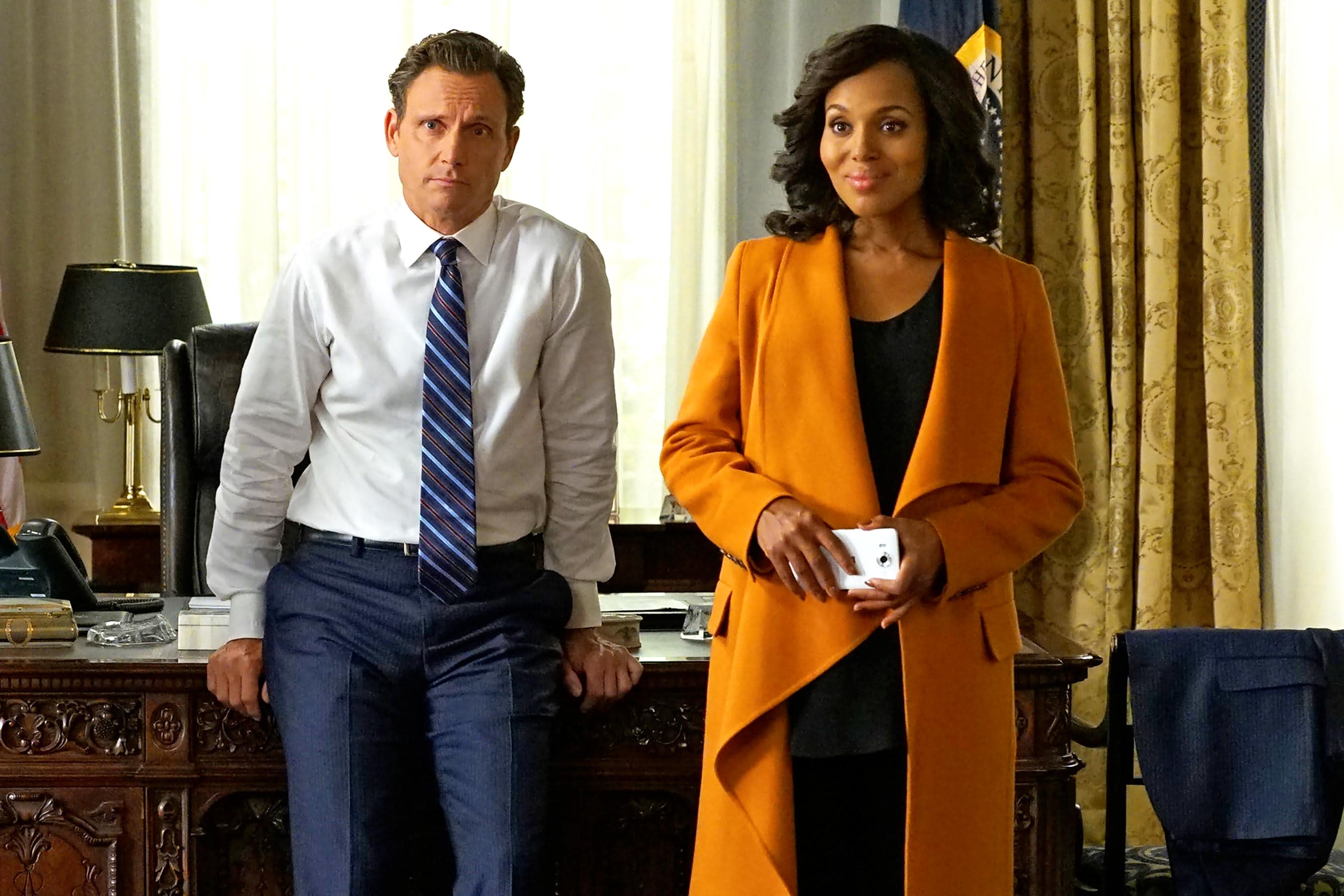 ‘scandal Cast And Crew Celebrate Filming Of 100th Episode 