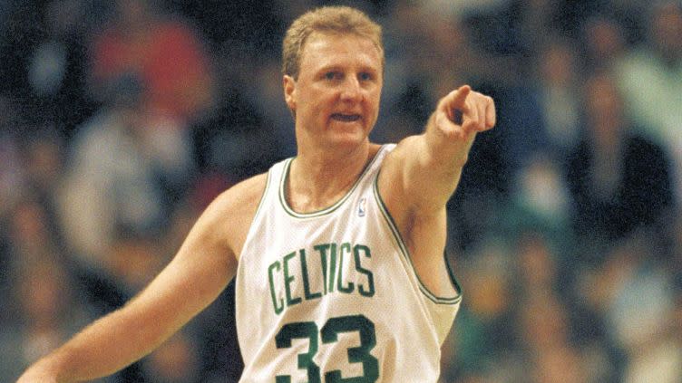 Another Larry Bird milestone to assert his place among the all-time greats - Yahoo Sports