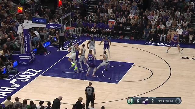 Walker Kessler with a dunk vs the Boston Celtics