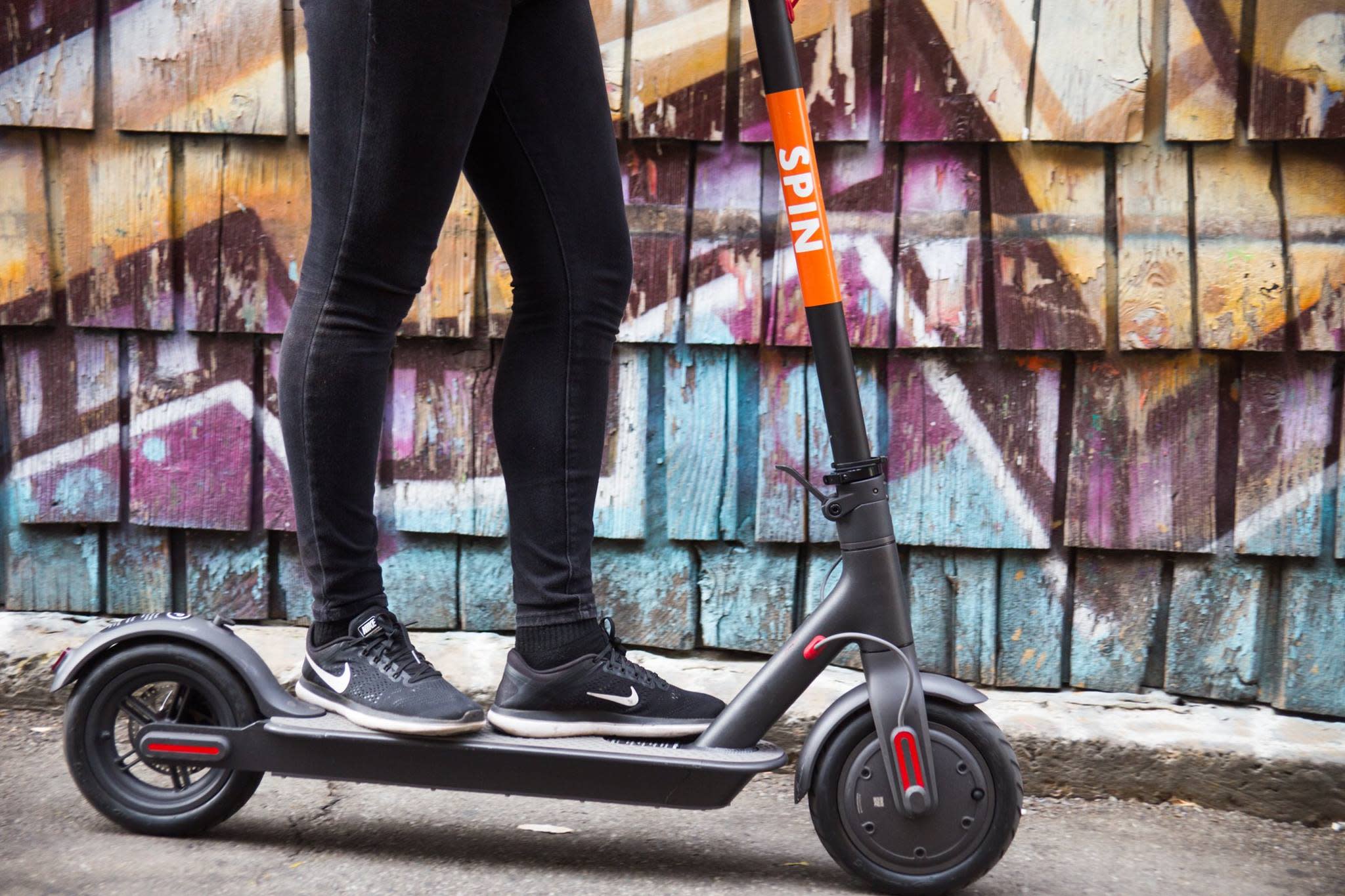 spin electric scooter