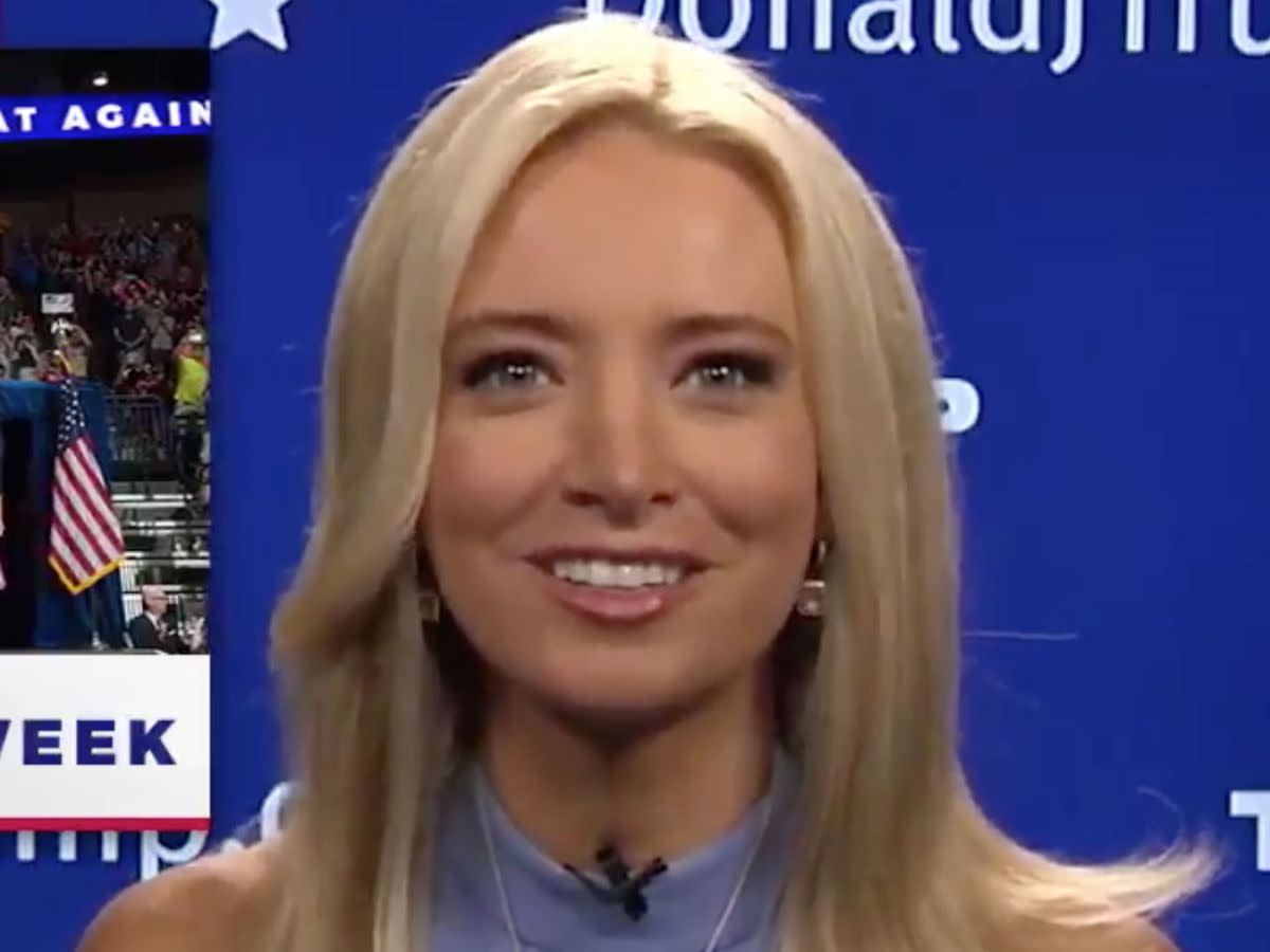 Former Cnn Commentator Kayleigh Mcenany Hosts Pro Trump Real News Segment