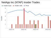 NetApp Inc (NTAP) President Cesar Cernuda Sells 22,000 Shares
