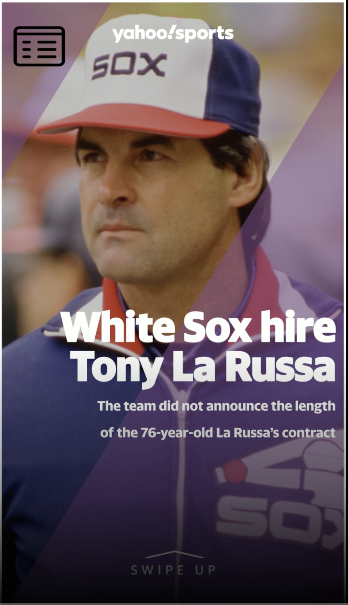 White Sox hire Tony La Russa to lead team to championship