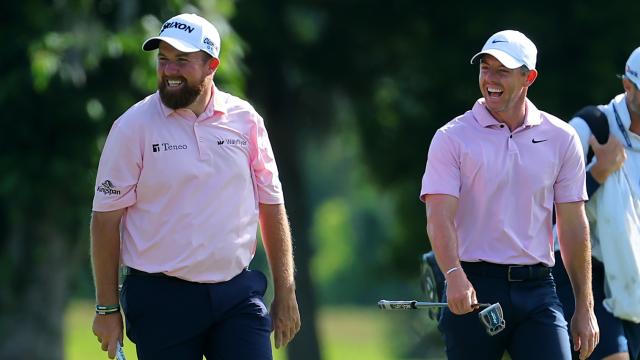 McIlroy and Lowry earn share of the lead at Zurich Classic