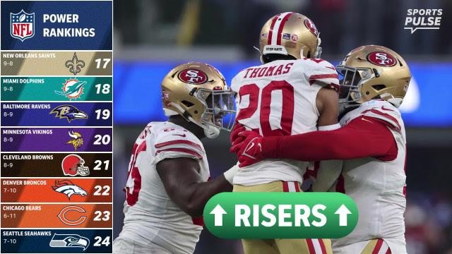 NFL Power Rankings: Niners make big jump at end of regular season