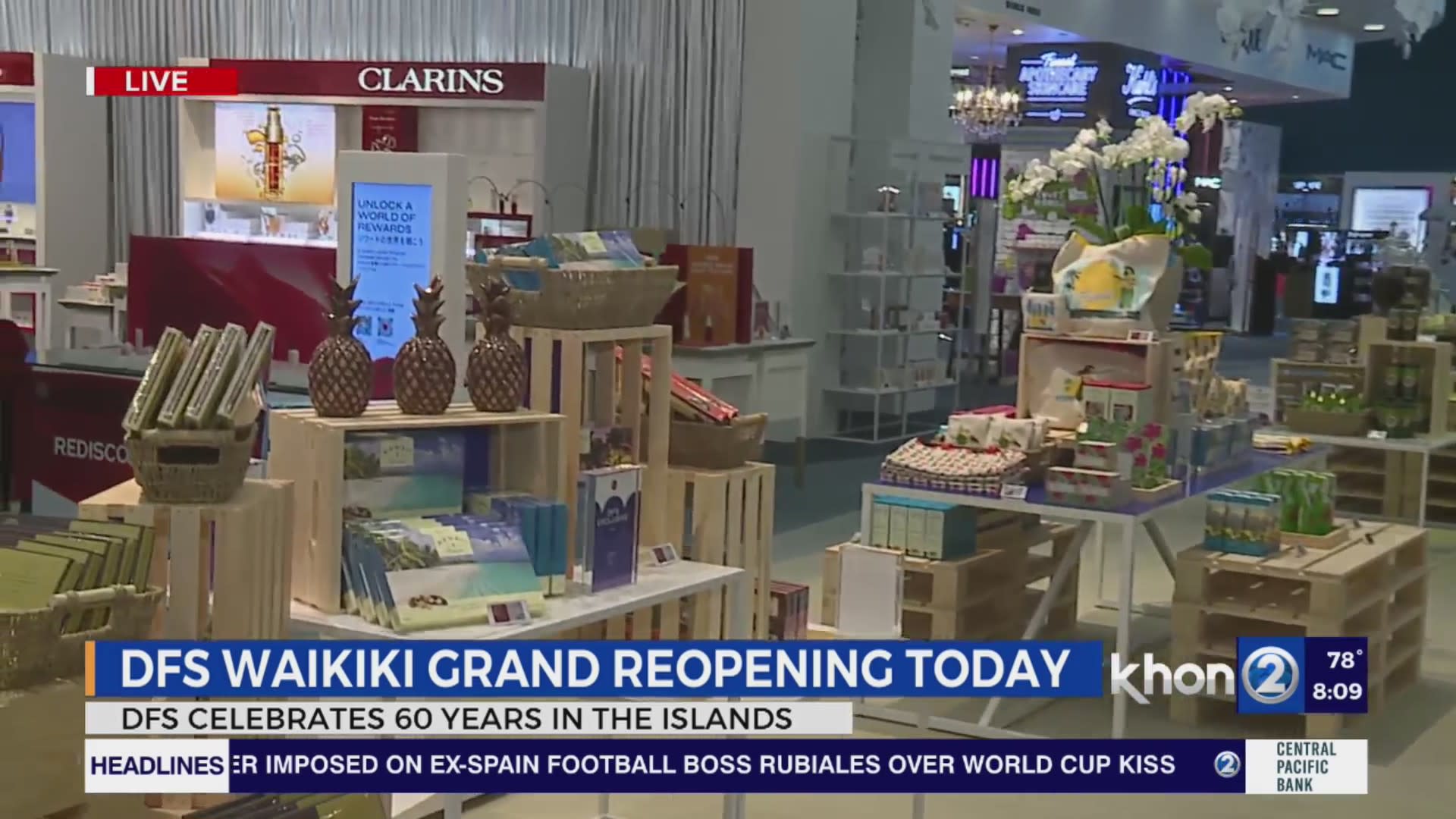 DFS Waikiki reopens after lengthy closure - Pacific Business News