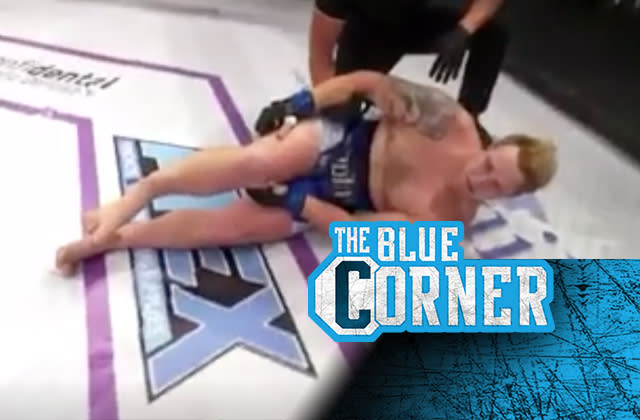 Ronda Rousey Sex Tape Porn - Calf kick from hell: Australian champion shatters opponent's leg with hard  low kick