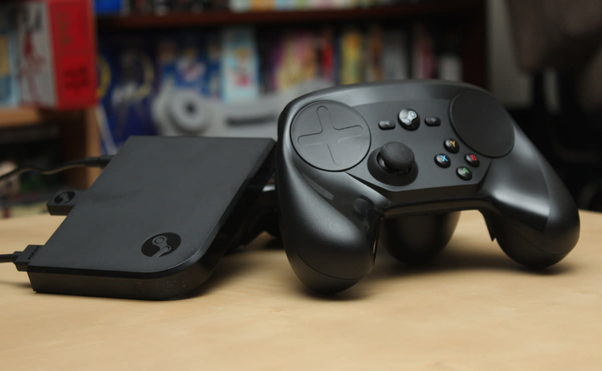using steam controller wired