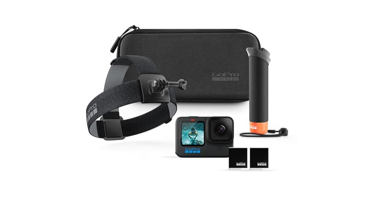 GoPro Hero 12 Action Camera Bundle in Black