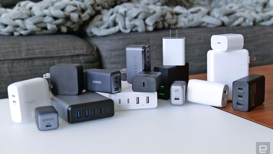 We tested 14 chargers of varying power outputs using five different devices. 