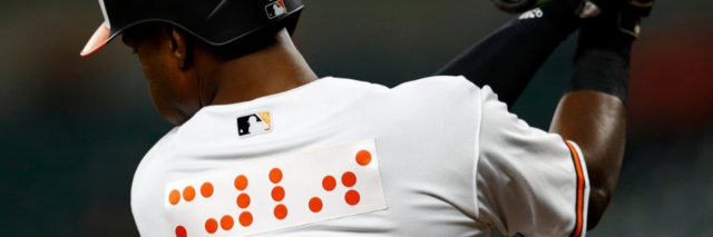 mlb braille jersey