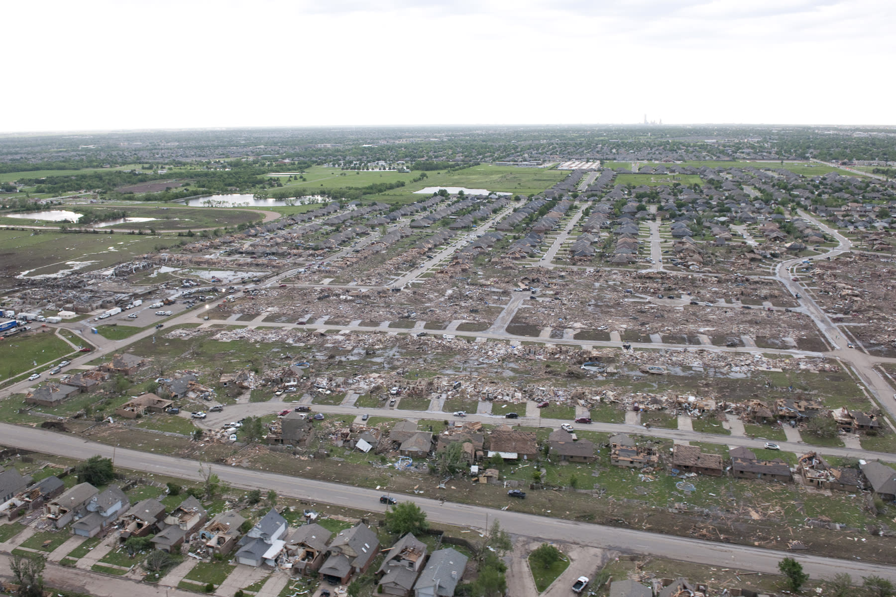 Aerial photos of Moore, Okla., tornado destruction