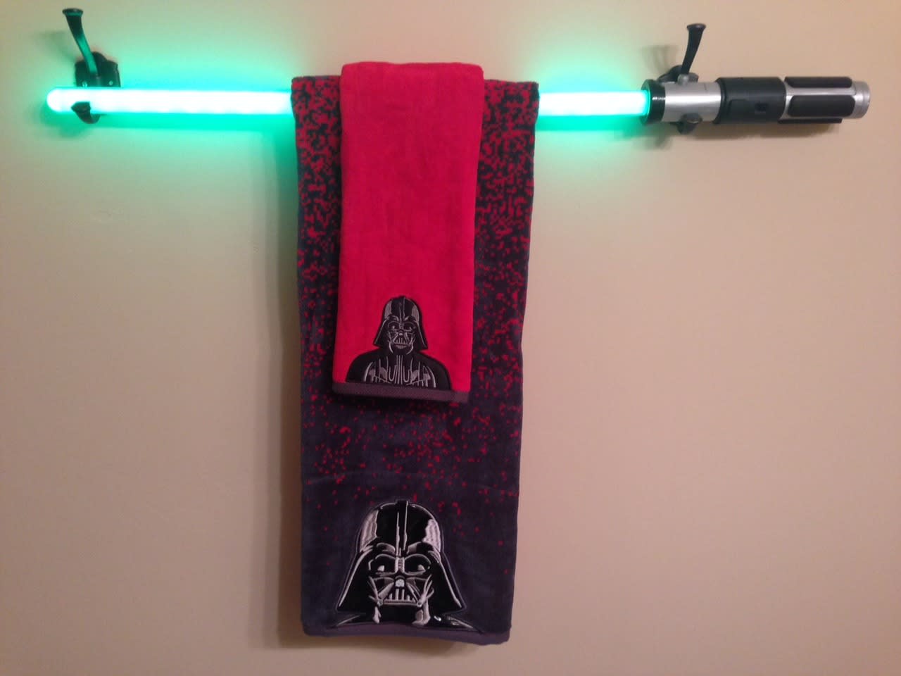 star wars curtain rod