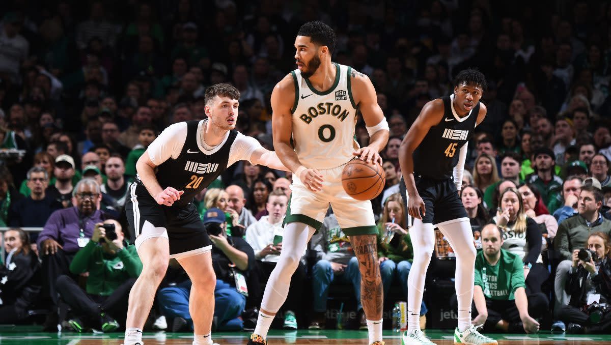 Celtics-Grizzlies takeaways: Tatum, Porzingis dominate on Marcus Smart Night