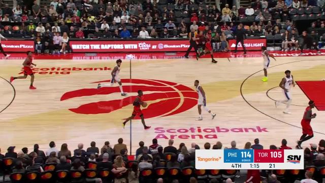 Joel Embiid Top blocks vs. Toronto Raptors