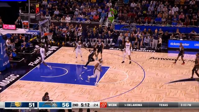 Buddy Hield with a deep 3 vs the Orlando Magic