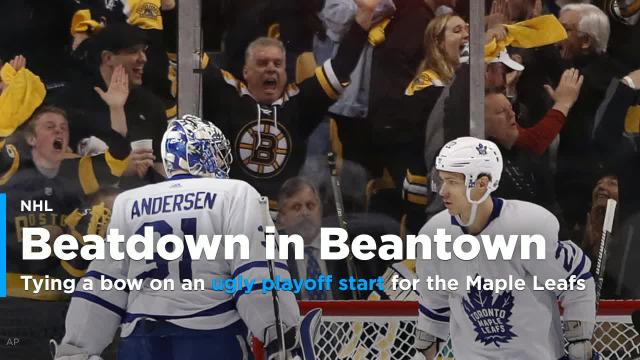 Tying a bow on an ugly playoff start for the Maple Leafs