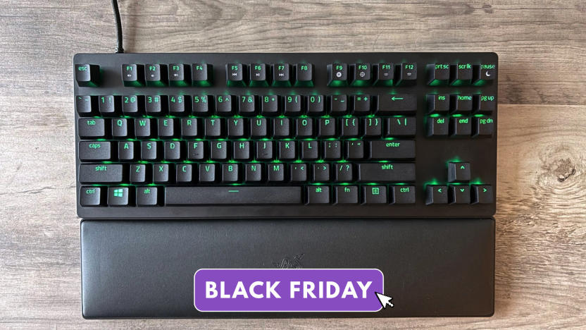 Razer's Black Friday 2023 deals include a new low on the Razer Huntsman V2 TKL gaming keyboard.