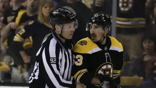 Brad Marchand admits he needs to stop licking people