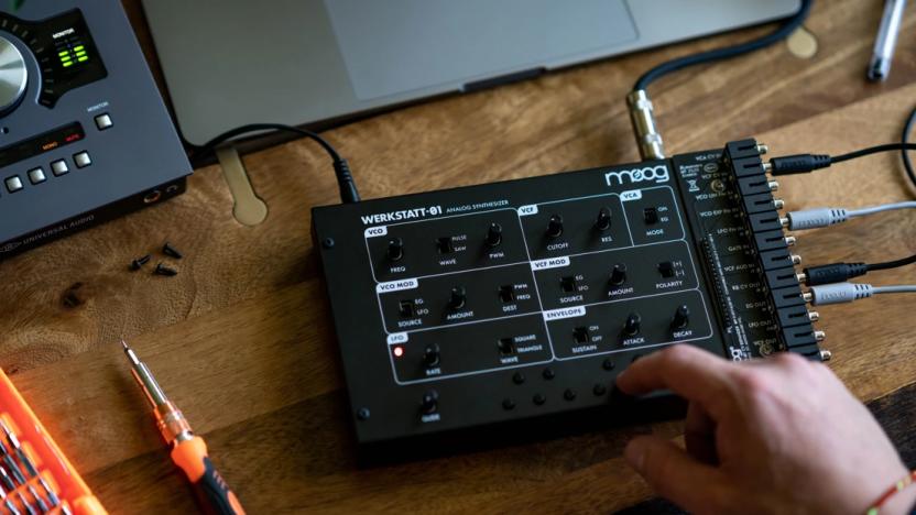 Moog Werkstatt-01 analog synth