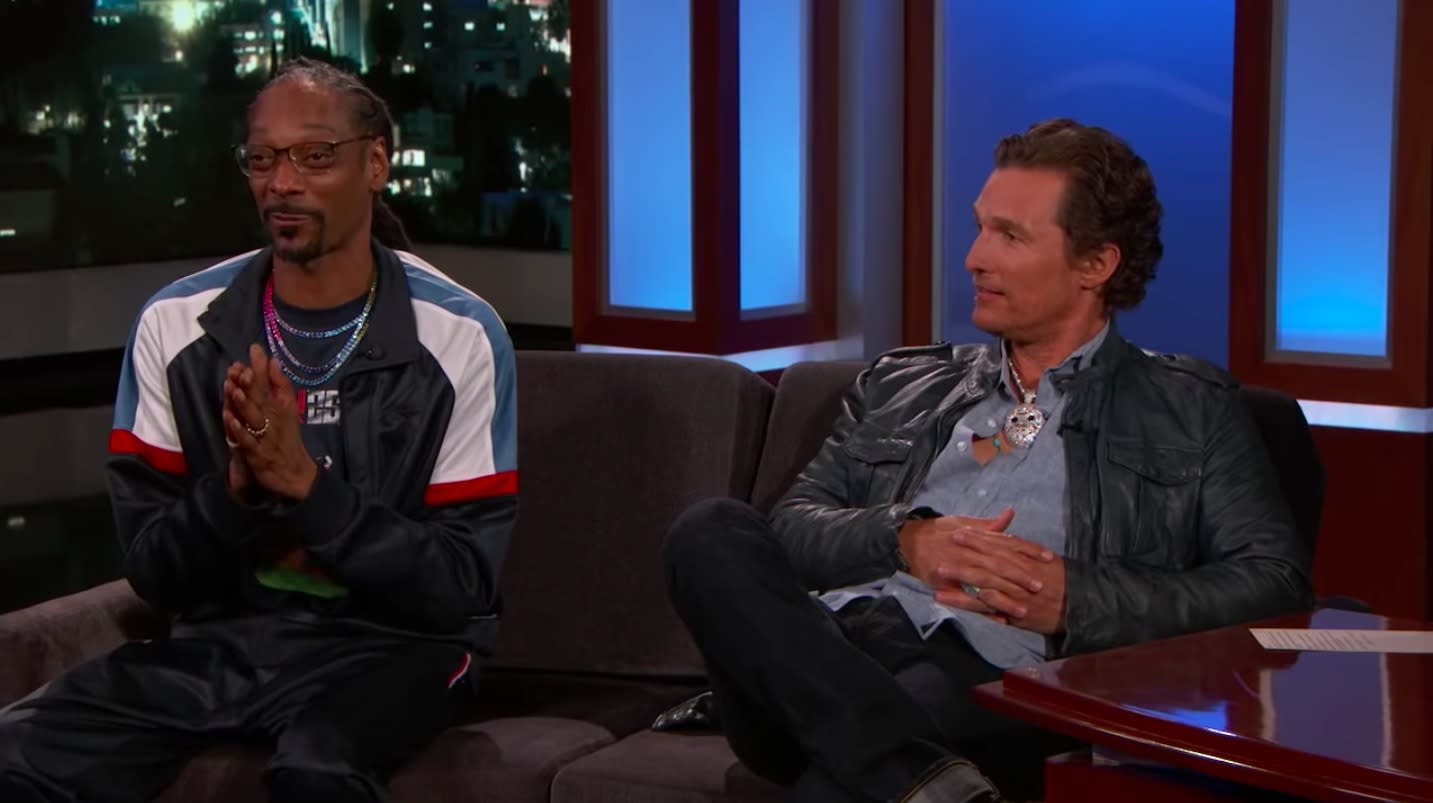 How Snoop Dogg Secretly Got Matthew McConaughey Super High