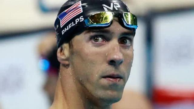 Michael Phelps didn't race an actual great white shark and people are mad