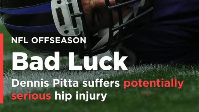 Dennis Pitta suffers yet another potentially serious hip injury, Ravens say