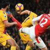 Arsenal-Crystal Palace 2-0: Giroud col tacco e Iwobi, Gunners terzi