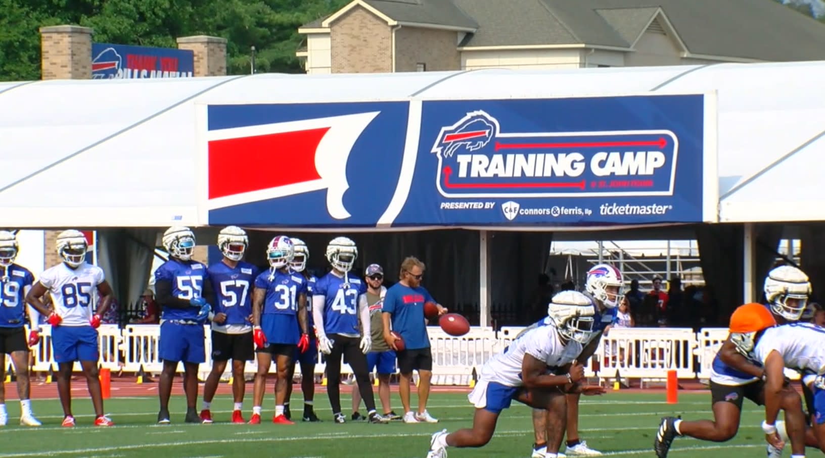 Buffalo Bills training camp begins July 24 at St. John Fisher