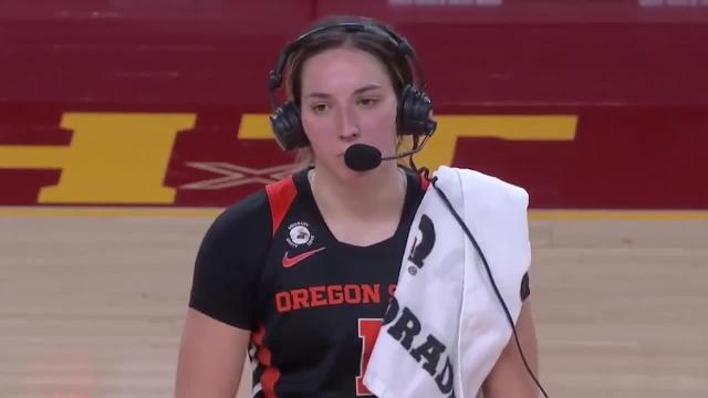 Oregon State's Aleah Goodman: 'The team that sticks together is going to survive this year'