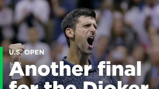 Novak Djokovic tops Kei Nishikori in straight sets to advance to U.S. Open championship