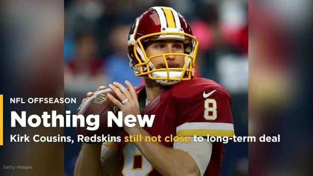 Kirk Cousins, Redskins still not close to deal